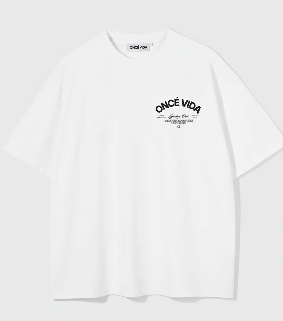 ONCÉ VIDA / LEGACY CLUB TEE – WHITE